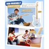 image:imageDonner 30 Inch Kids Electric Guitar Kit Short Scale Starter Pack for Boys Girls Toddler Mini Amp Strap Picks Single Coil Clear Sound Small Hands Safe Toy Musical Gift DJM100 BlueBlue