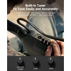 image:imageDonner HUSH C NylonString Travel Guitar Acoustic Electric Portable and UltraLight Guitar Kit for Quiet Practice with Headphone Jack Builtin Tuner Detachable Stand amp Gig Bag SunburstBlack