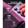 image:imageDonner X Ruben Wan UMBRIA Distortion Pedal DualMode Analog Guitar Effect Pedal with True Bypass GAINTONEVOL Control for Electric Guitar amp Bass DIY Stickers amp Panda Fret Wrap Included