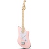 image:imageDonner 30 Inch Kids Electric Guitar Kit Short Scale Starter Pack for Boys Girls Toddler Mini Amp Strap Picks Single Coil Clear Sound Small Hands Safe Toy Musical Gift DJM100 BluePink