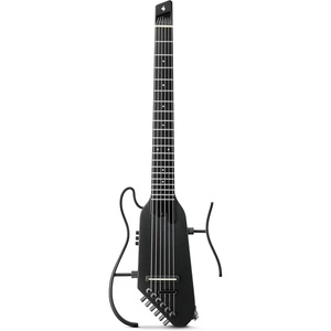 image:imageDonner HUSH C NylonString Travel Guitar Acoustic Electric Portable and UltraLight Guitar Kit for Quiet Practice with Headphone Jack Builtin Tuner Detachable Stand amp Gig Bag SunburstBlack