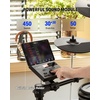 image:imageDonner Electric Drum Set for Beginners Electronic Drum Kit with Quiet Mesh Pads Bluetooth Drumsticks Throne 5 Pads 3 Cymbals Digital Drum DED1002026