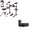 image:imageDonner DED80 Electric Drum Kit And Donner Go 25W Mini Electric Guitar Amp