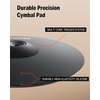 image:imageDonner Mute Cymbal for Electronic Drum Set 11inch Dual Zone Crash for Electric Drum Kit 2 Zone E Cymbal for Digital Drum CYB11D13inch