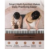 image:imageDonner DDP200 Pro Digital Piano with 88 Key Graded Weighted KeyboardDonner Duet Piano Bench with Storage