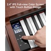 image:imageDonner DDP200 Pro Digital Piano with 88 Key Graded Weighted KeyboardDonner Duet Piano Bench with Storage
