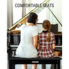 image:imageDonner DDP200 Pro Digital Piano with 88 Key Graded Weighted KeyboardDonner Duet Piano Bench with Storage